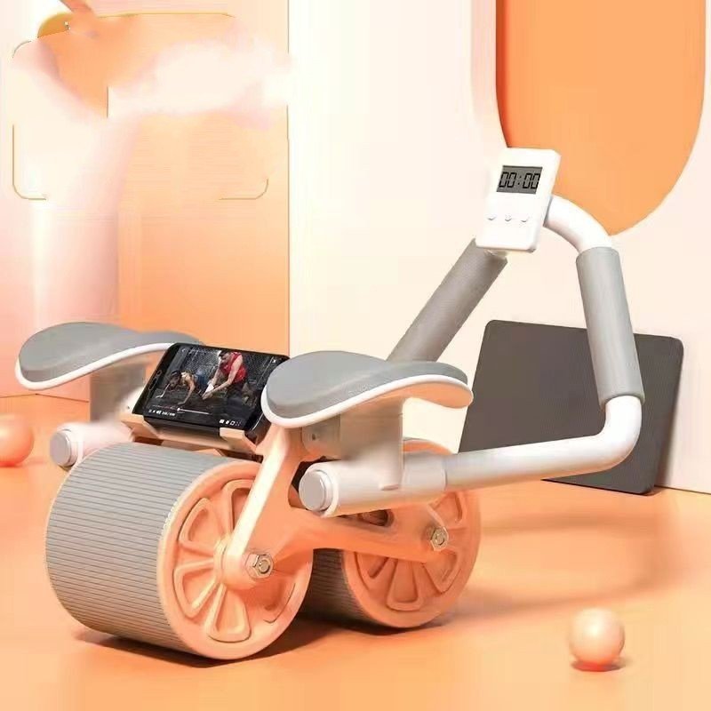 Roue abdominale à rebond automatique, roue abdominale, support de coude, équipement de fitness pour hommes et femmes - KaoKao