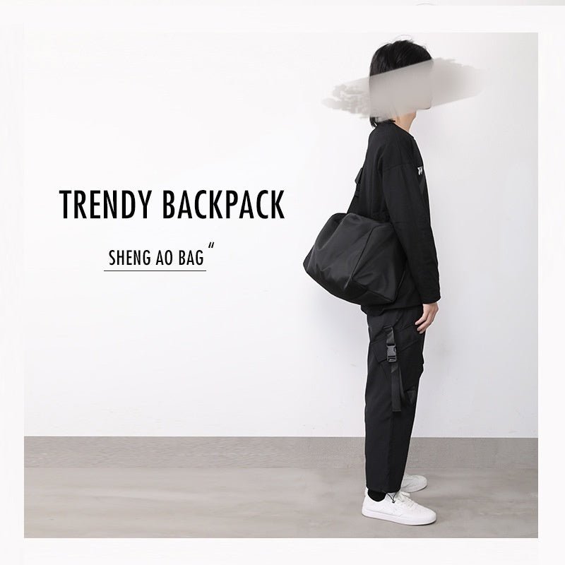 Sac à bandoulière pour homme, simple et léger, imperméable, idéal pour le sport et les loisirs - KaoKao