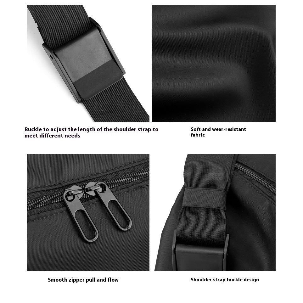 Sac à bandoulière pour homme, simple et léger, imperméable, idéal pour le sport et les loisirs - KaoKao