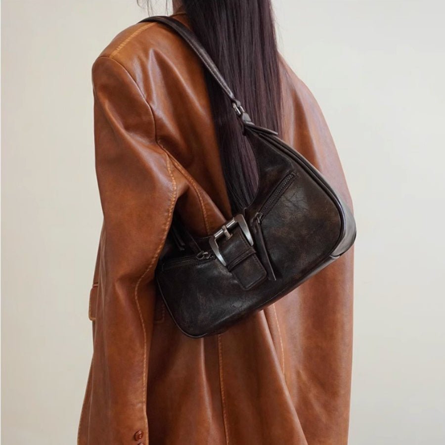 Sac à bandoulière rétro pour femme, sac à bandoulière Crescent - KaoKao