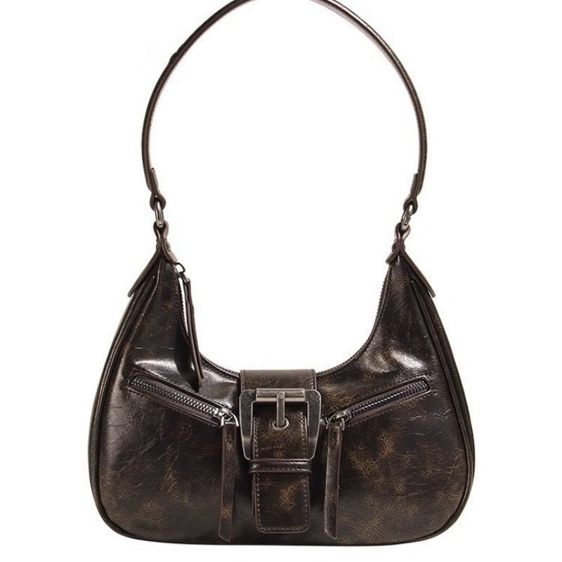 Sac à bandoulière rétro pour femme, sac à bandoulière Crescent - KaoKao