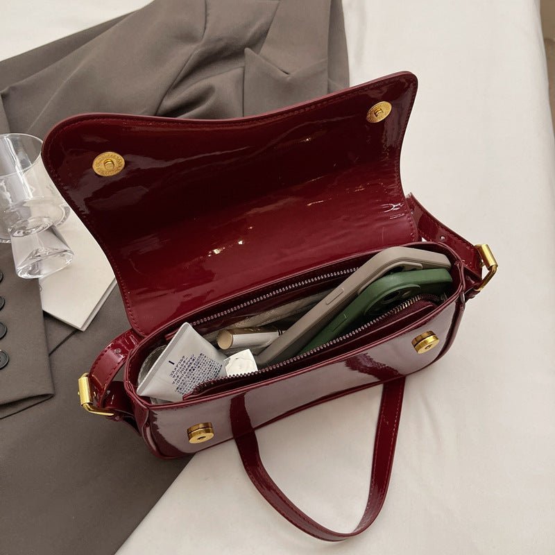 Sac à bandoulière simple et brillant pour femme - KaoKao