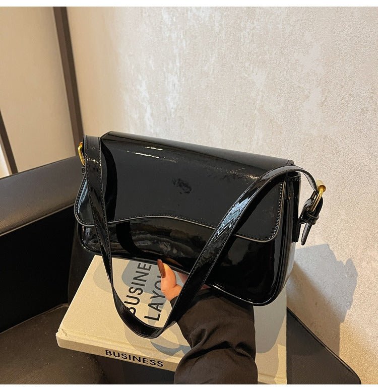 Sac à bandoulière simple et brillant pour femme - KaoKao