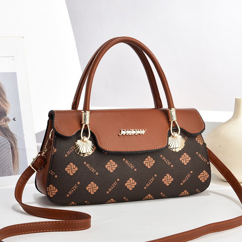 Sac à main simple et décontracté à imprimé tendance pour femme, grande capacité, bandoulière - KaoKao