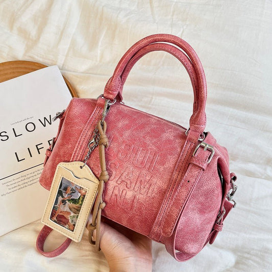 Sac à main vintage tendance pour femme, sac à bandoulière, sac à oreiller - KaoKao