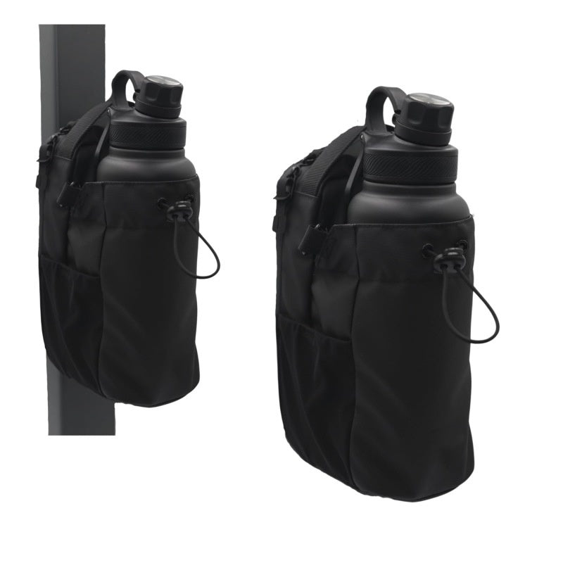 Sac de rangement pour bouilloire de fitness portable et polyvalent à aspiration magnétique de grande capacité - KaoKao