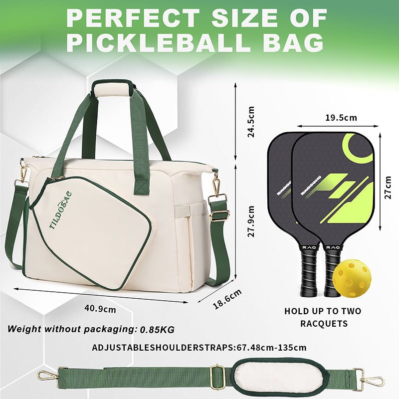 Sac de tennis portable multifonctionnel tendance en nylon composite pour sports de plein air - KaoKao