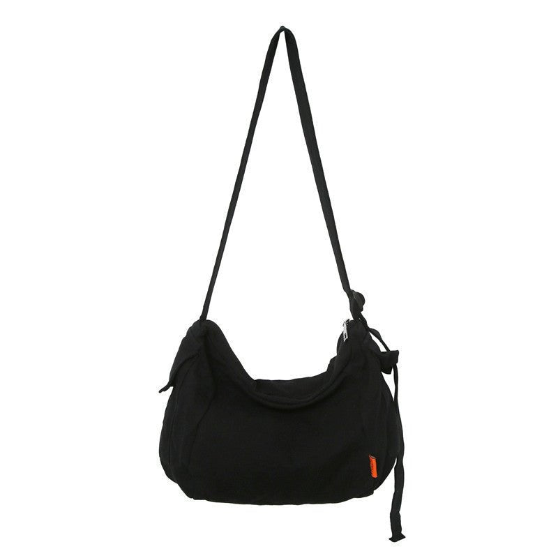 Sac en toile décontracté pour femme, sac à bandoulière grande capacité - KaoKao