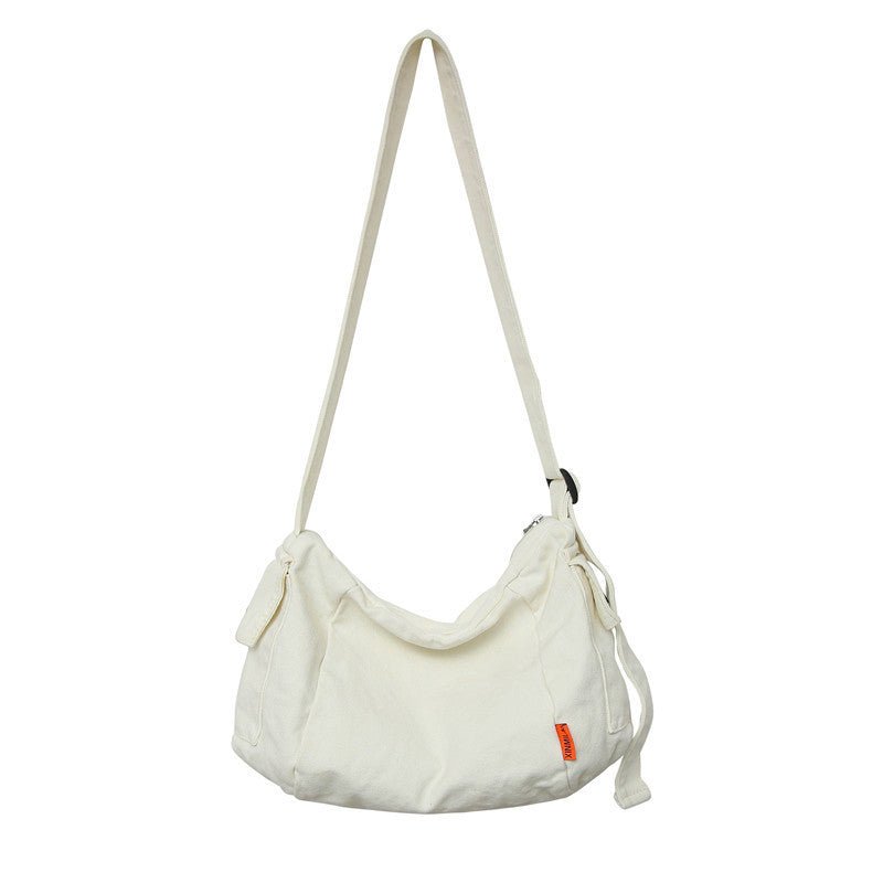 Sac en toile décontracté pour femme, sac à bandoulière grande capacité - KaoKao