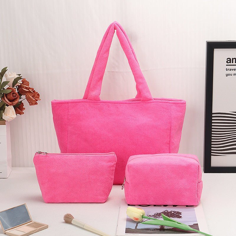 Sac fourre - tout portable de grande capacité en tissu essuie - tout - KaoKao