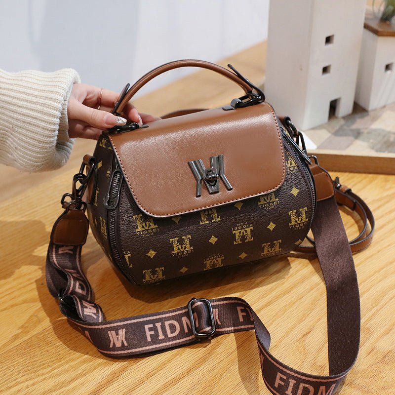 Sac messager à bandoulière simple et tendance, sac à main de grande capacité - KaoKao