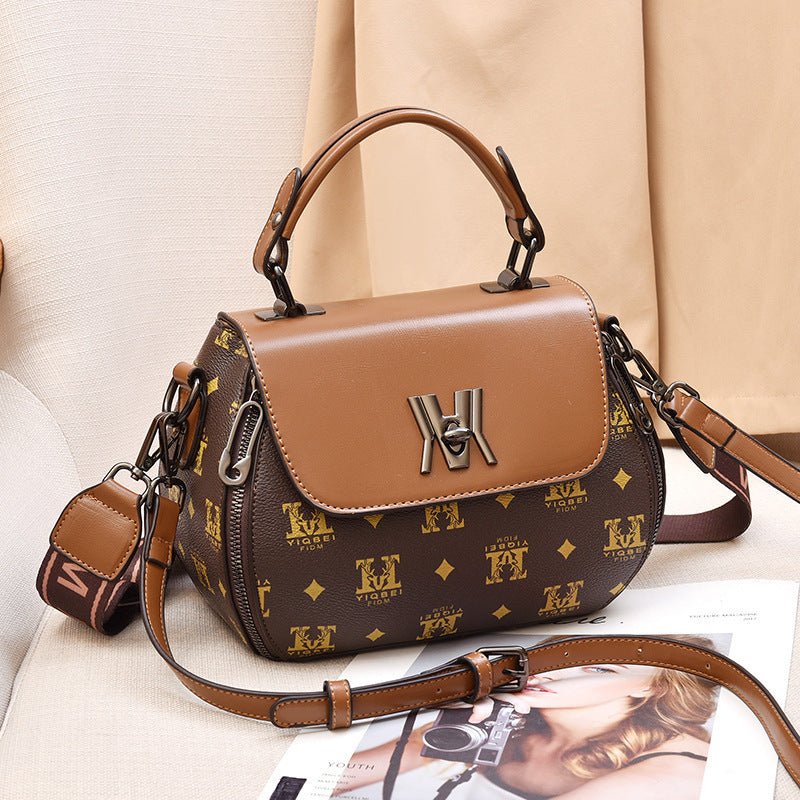Sac messager à bandoulière simple et tendance, sac à main de grande capacité - KaoKao