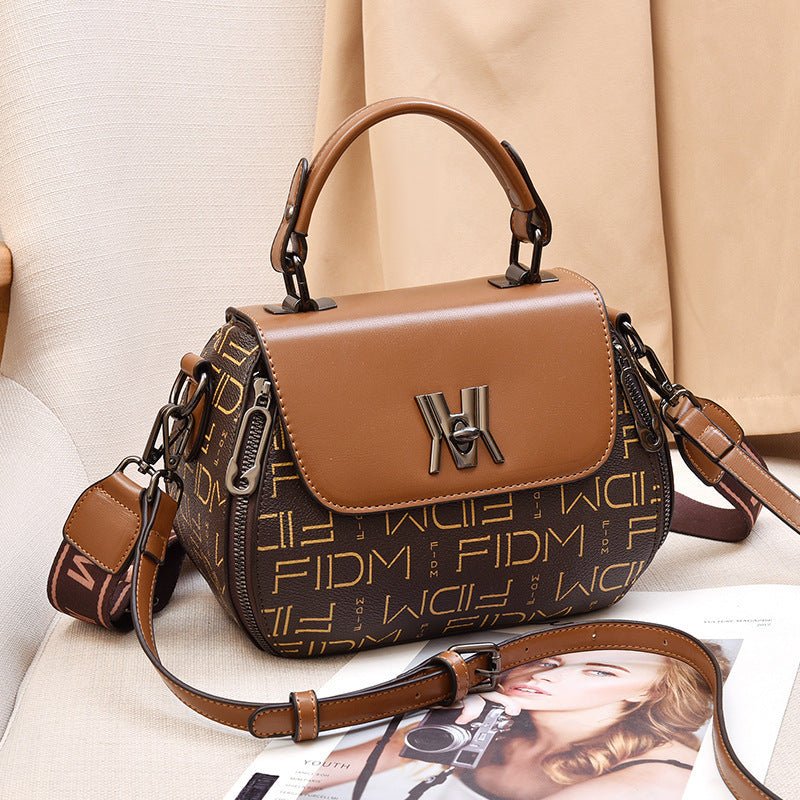 Sac messager à bandoulière simple et tendance, sac à main de grande capacité - KaoKao