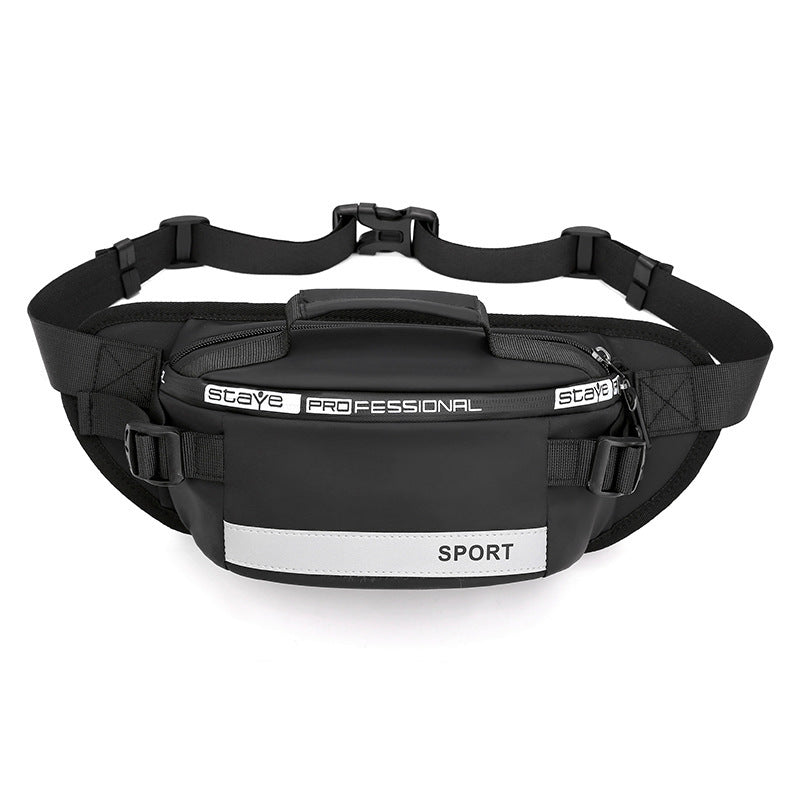 Sacs banane réfléchissants pour hommes, sac à bandoulière pour voyage, marche, course à pied, randonnée, cyclisme - KaoKao