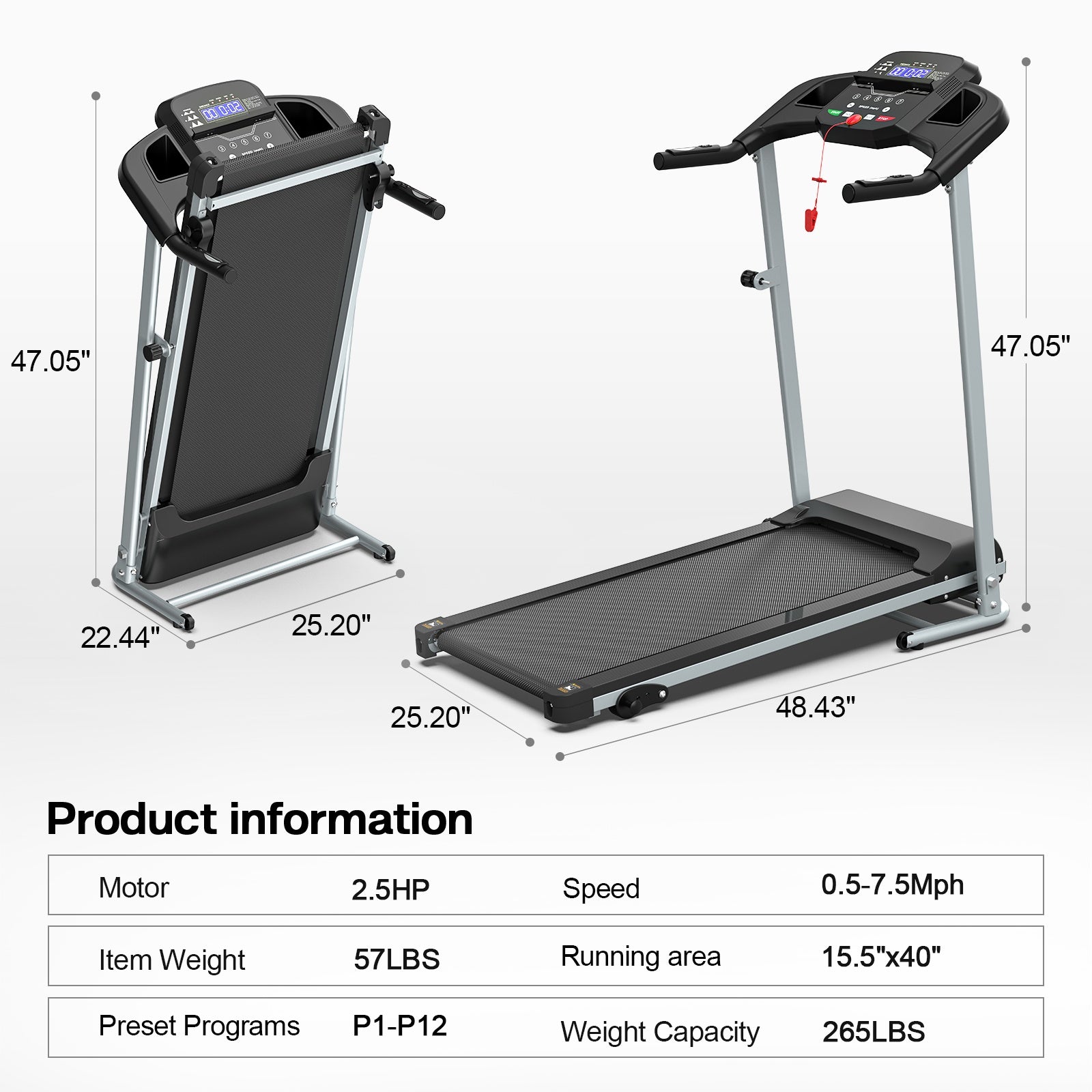 Tapis de course JK106 - KaoKao